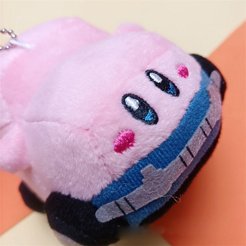 LANFY Móc Khóa Hình Búp Bê Kirby Nhồi Bông Dễ Thương