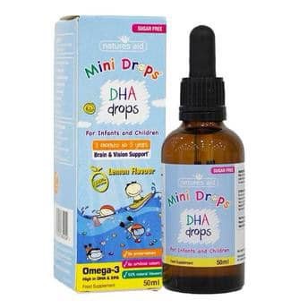 DHA Drop Nature Aid Dha Mini Drops Anh cho bé