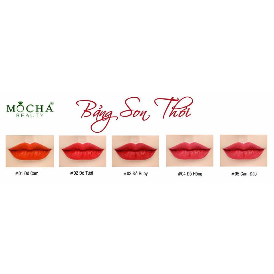 SON THỎI MOCHA MATTE LIPSTICK