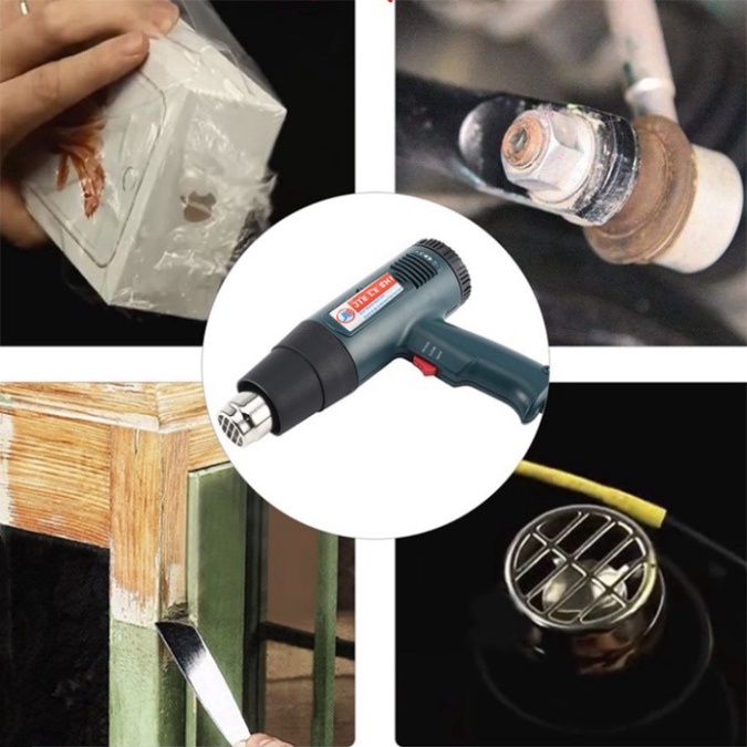 [Sẵn Hàng] Máy khò màng co, máy thổi nhiệt nóng 2200W