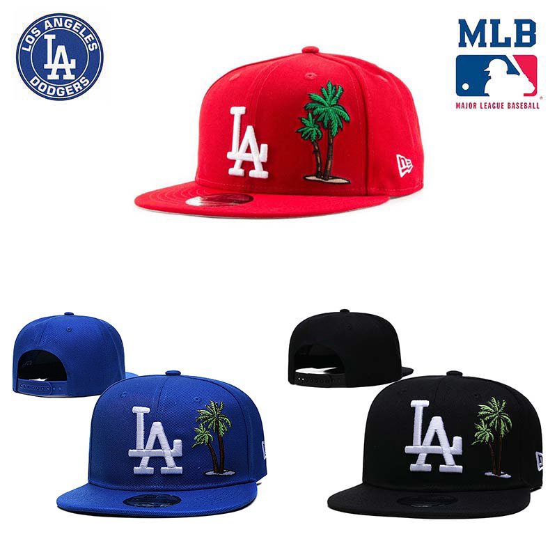 Mlb Nón Lưỡi Trai Phong Cách Hip Hop LA LA Chất Lượng Cao Thời Trang Unisex AF02