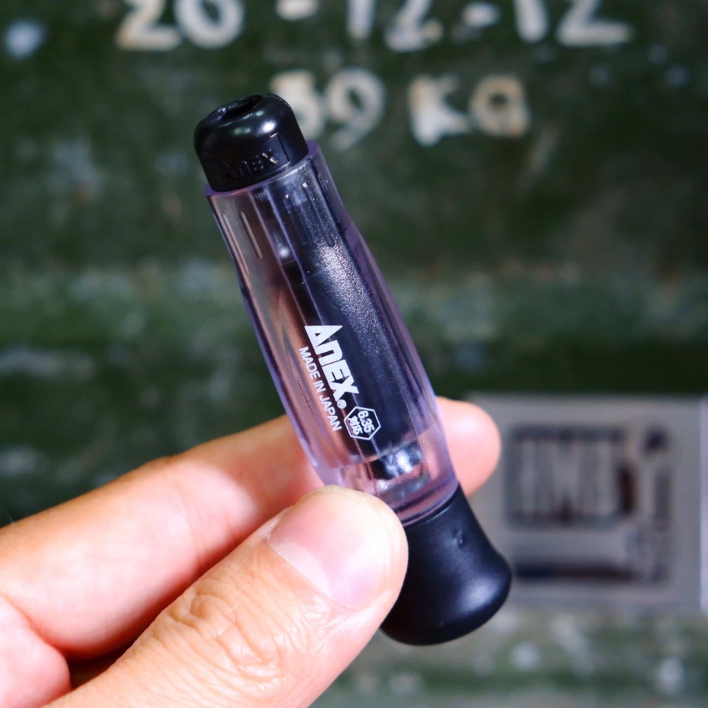 🇯🇵Made in Japan🇯🇵 Bộ 4 mũi vít và chuôi đa năng Anex 3614