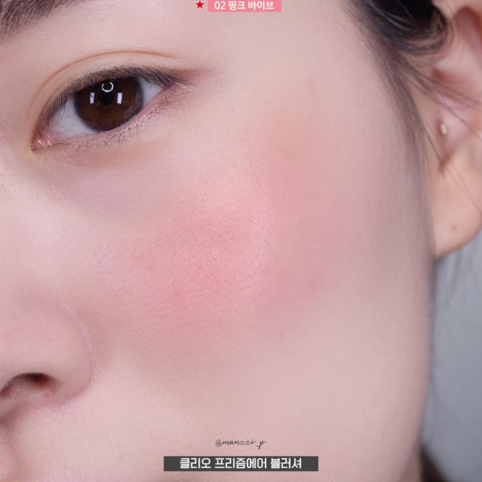 Phấn Má Hồng Clio Prism Air Blusher hiệu ứng căng mượt 7g