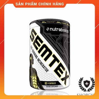 Thực phẩm chức năng viên uống giảm mỡ Nutrabolics Semtex 60 viên - Đốt mỡ mạnh mẽ, giảm cân hiệu quả - Chính hãng Canada