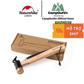 Naturehike đồ cắm trại campoutvn naturehike búa thép cắm trại du lịch dã ngoại đẹp sang A198