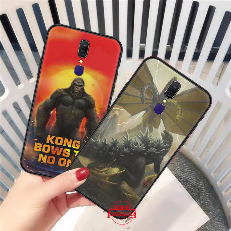 Ốp Lưng In Hình Godzilla Vs Hong Kong Cho Realme 8 C20 C31 V15 Gt Neo Nrz 30a Oppo Find X3 Pro 87ih