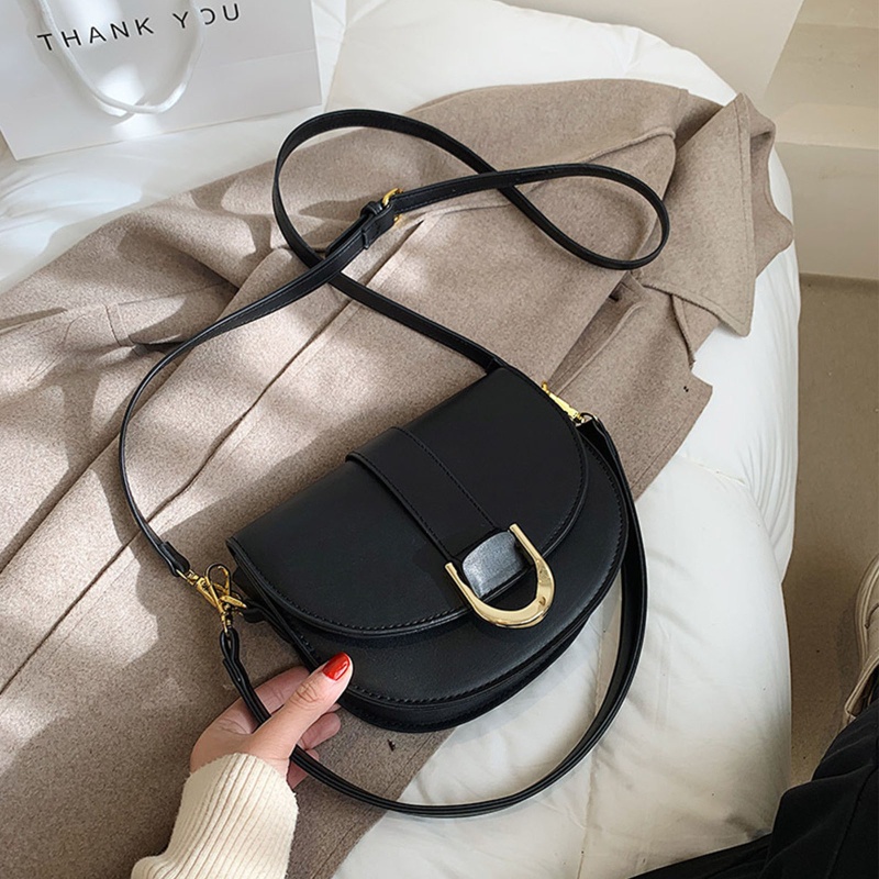 Túi Xách Da PU Kẹp Nách Phong Cách Cổ Điển Cho Nữ