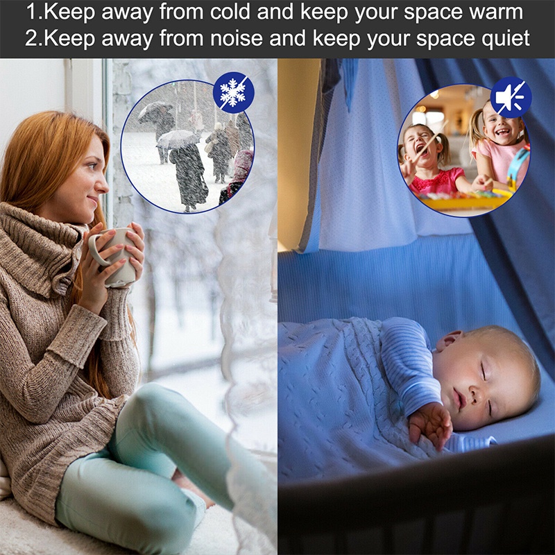 Cuộn dây silicone niêm phong khe hở cửa sổ 16FT 5M 25MM/35MM rich1.vn