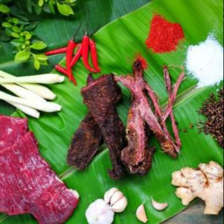 Thịt Trâu gác bếp đặc sản Tây Bắc chuẩn gia vị 2 gói 1kg