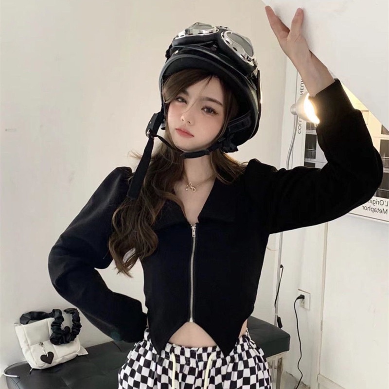 Áo croptop vát😍