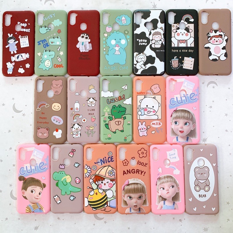 Ốp màu dẻo samsung J6 / Samsung A11