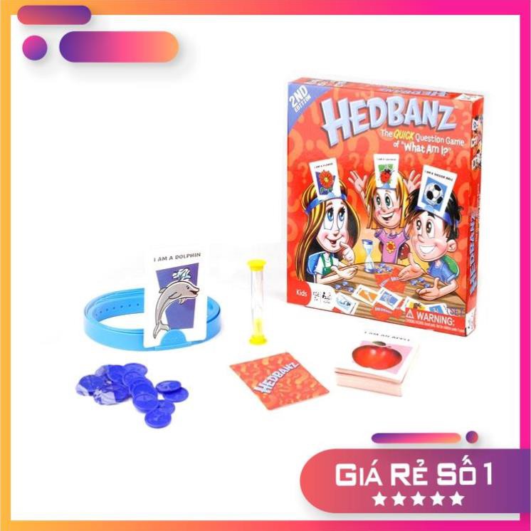Sale lớn:  Trò chơi Hedbanz Game - Boardgame Tôi là gì? (What Am I?)