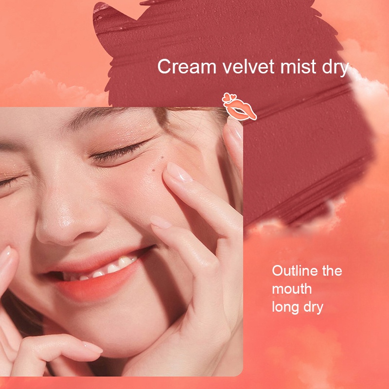 Son Kem Lì Lâu Trôi Trang Điểm Dễ Thương Cho Nữ