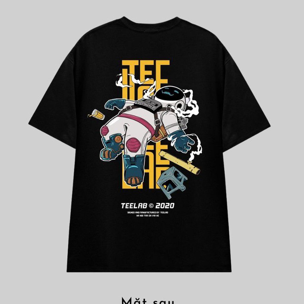 Áo Thun Tici Tay Lỡ Teelab Hà Nội Trà Đá ATC06