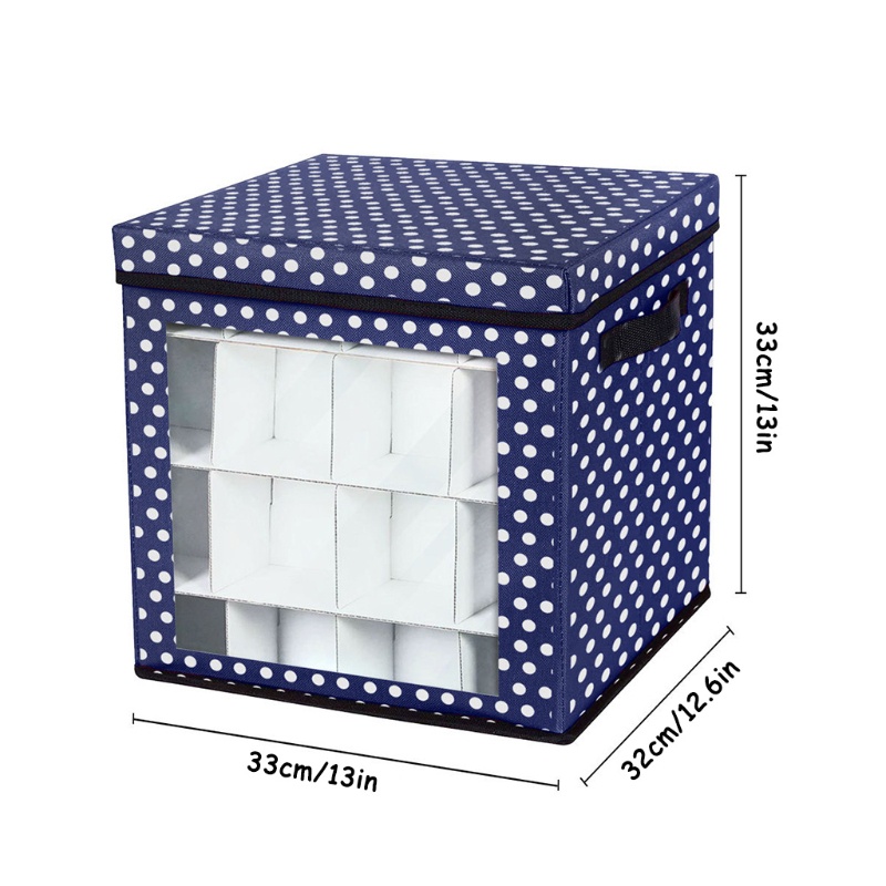 Hộp Đựng Chuông Giáng Sinh Chia Ngăn Bằng Các Tông Màu Tùy Chỉnh Tiện Dụng