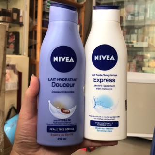 (Thanh lí date 10/2020) Sữa dưỡng da nivea nội địa đức 250ml