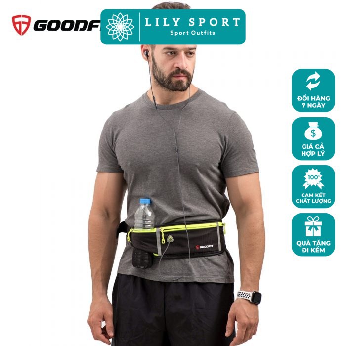 Túi đeo hông, đeo bụng chạy bộ nam nữ GoodFit GF106RB
