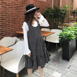 Set yếm bầu chấm bi đuồi cá