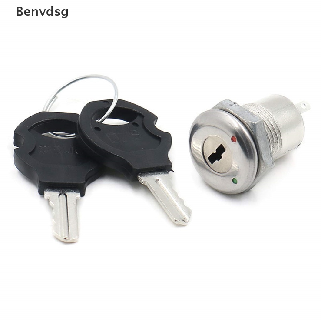 Ổ Khóa Điện Tử 2 Bánh Răng Kim Loại 12MM Kèm Chìa Khóa KS-01KS-02