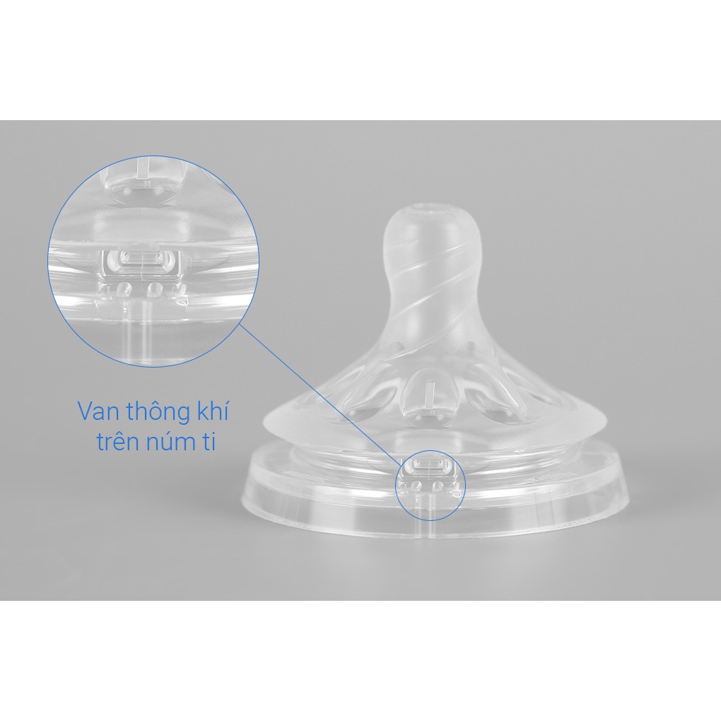 Bình sữa đôi Philips Avent Natural 125ml/bình bằng nhựa PP, không có BPA