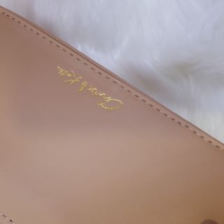 Túi chữ C size 18 dây da lắp khóa