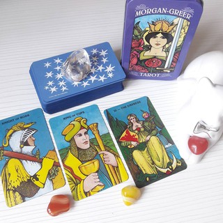 Bộ bài Morgan-Greer Tarot in a Tin (Guu Tarot Shop)