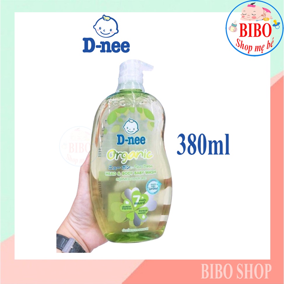 Sữa Tắm Gội Cho Trẻ Em, Cho Trẻ Sơ Sinh Hiệu_ Dnee 380ml ( Thái Lan )