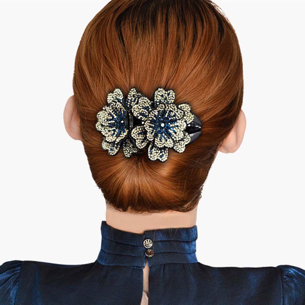Kẹp Tóc Nhựa Hình Hoa Phong Cách Hàn Quốc Cổ Điển 15H Cho Nữ