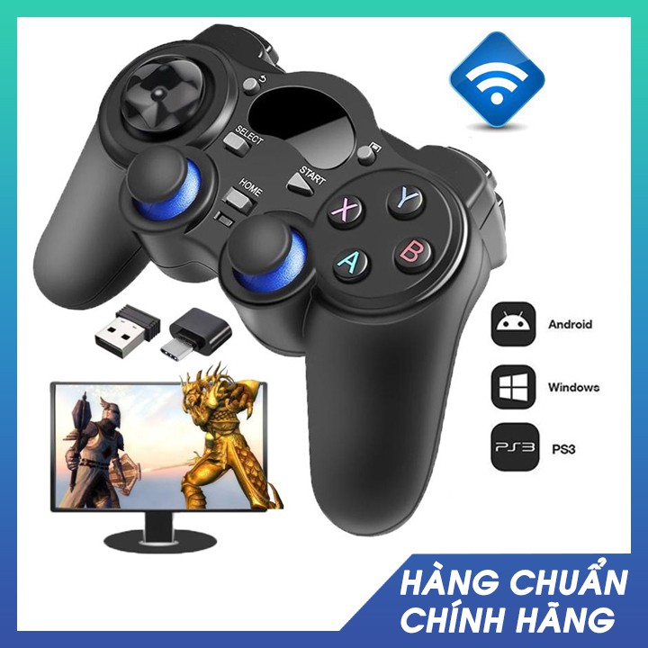 Tay cầm chơi game không dây Gaming TGZ-850M, tích hợp chơi game trên Android, PC, TV, Điện thoại Android, Máy tính bảng