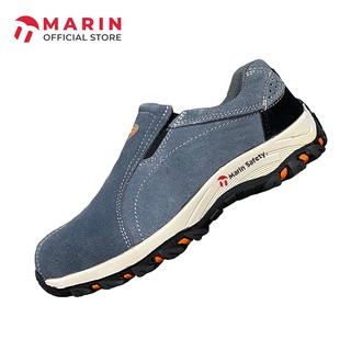 Giày bảo hộ lao động 515 dáng thể thao, da lộn màu xám . [ CHỌN NHANH ] new new 2020 ": !