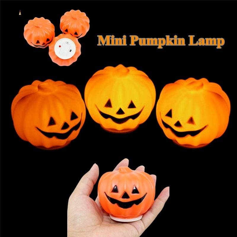 Đèn LED Hình Bí Ngô Trang Trí Halloween