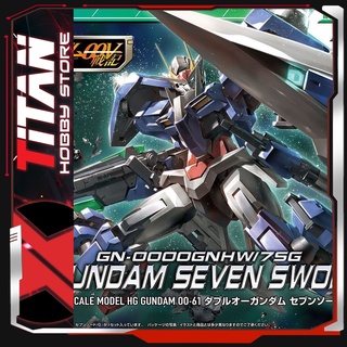 Mô hình lắp ráp Gunpla HG 1/144 GN-0000GNHW/7SG OO SEVEN SWORD/G Gundam Bandai Japan