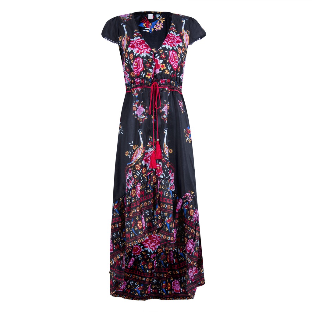 Đầm Maxi Họa Tiết Hoa Thời Trang