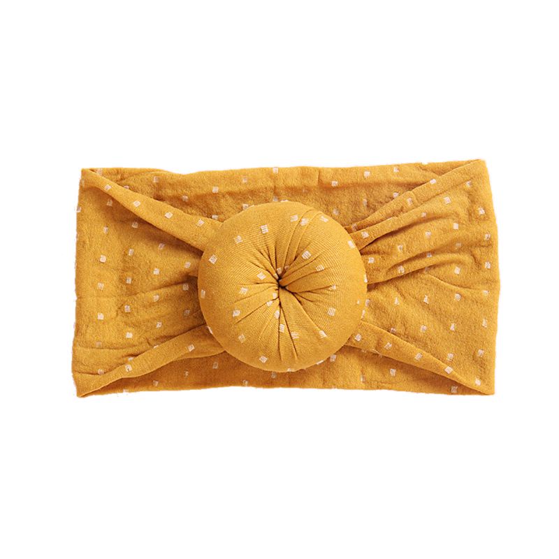 Băng Đô Thắt Nút Bằng Nylon Co Giãn Thời Trang Làm Phụ Kiện Chụp Ảnh Cho Bé Sơ Sinh