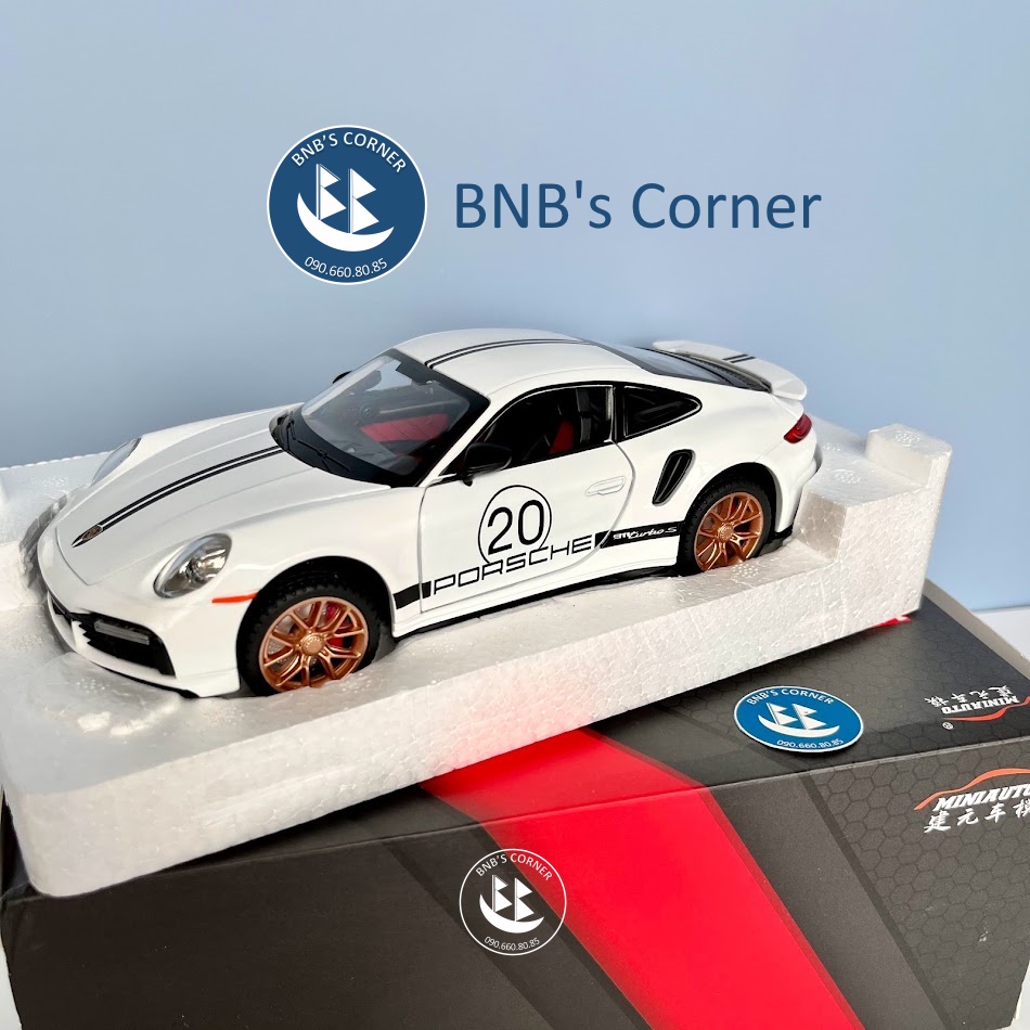 Mô hình xe 1:24 Porsche 911 Turbo S hãng MiniAuto