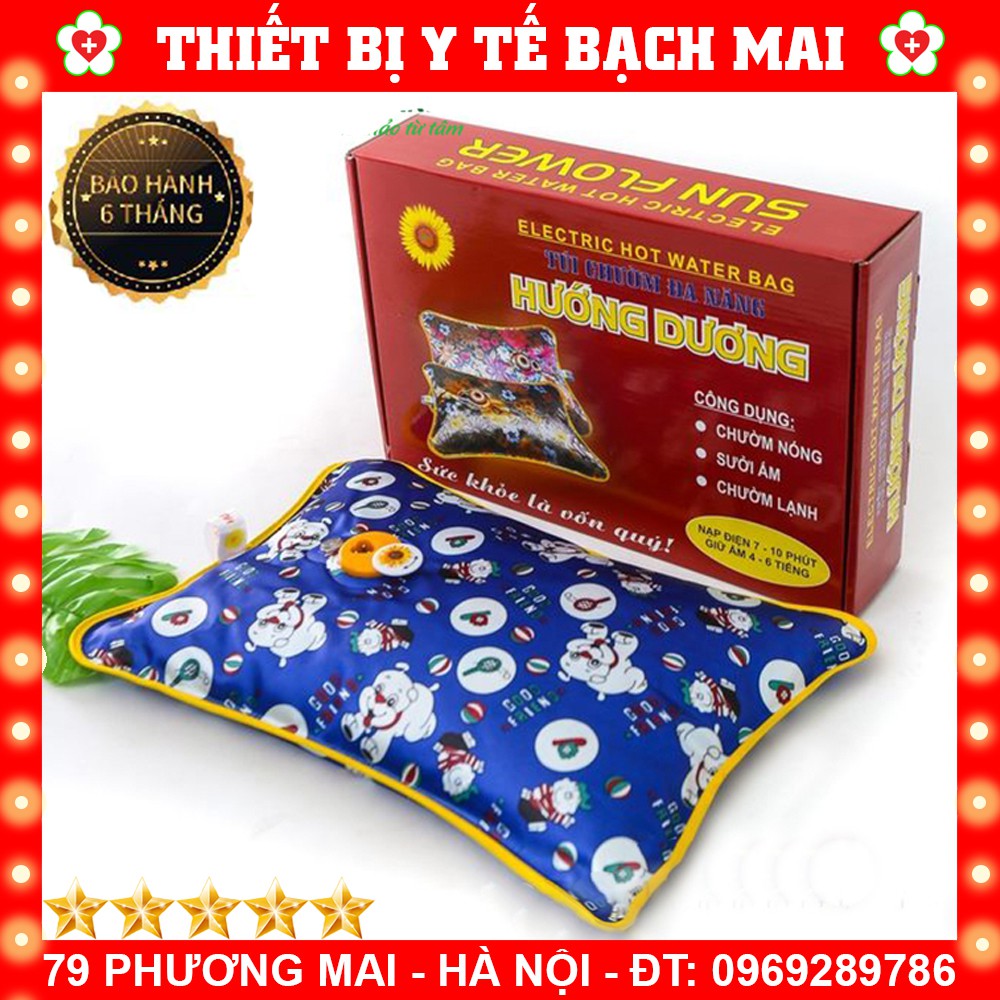 Túi Chườm Nóng Lạnh Thiên Thanh 25x28cm [Chính Hãng Bảo Hành 06 Tháng]