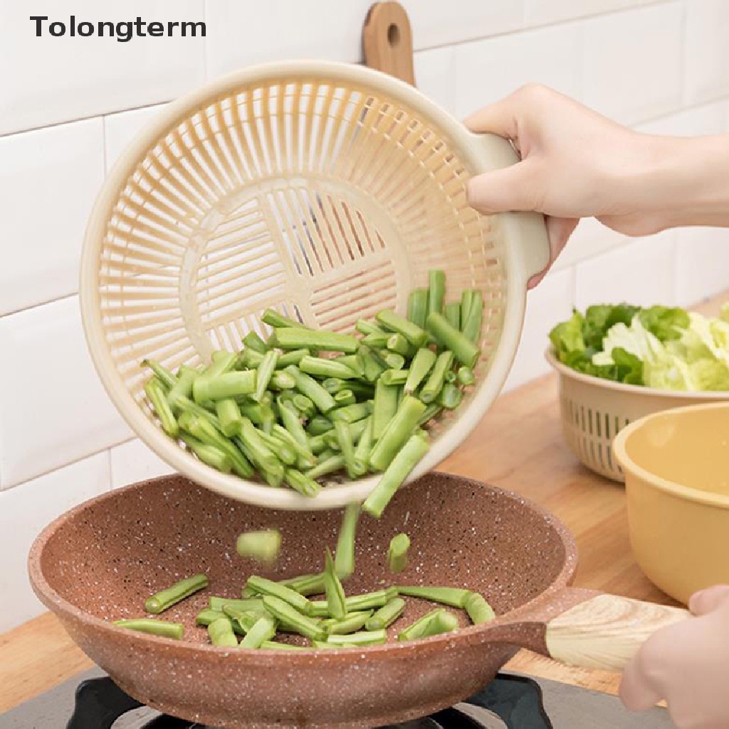 Rổ Rửa Trái Cây Hai Lớp Có Thể Tháo Rời Tiện Lợi