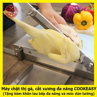 Dao thớt chặt gà bằng inox 304 đa năng Cookeasy🥰🥰 hàng sản xuất tại Việt Nam
