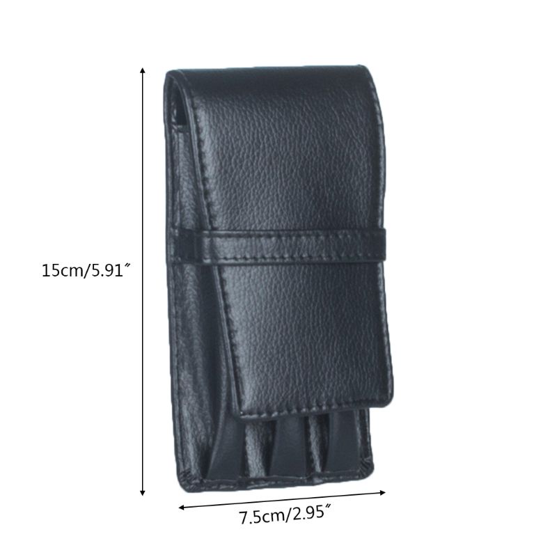 Hộp Đựng Bút Máy 3 Ngăn Phong Cách Retro