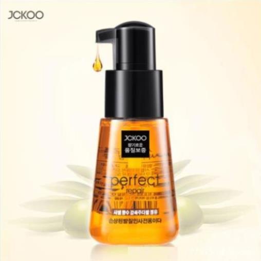 Tinh Dầu Dưỡng Tóc Uốn, Nhuộm, Tóc Khô Xơ Jckoo 70ml Phục Hồi Hư Tổn, Tạo Nếp Tóc Mềm Mượt