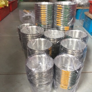 Chung làm đá inox 10 cái số 8