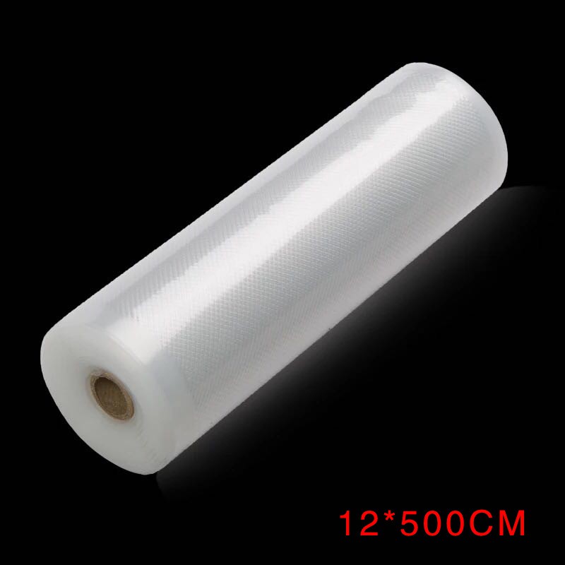 12x500cm_Túi hút chân không một mặt nhám - loại cuộn