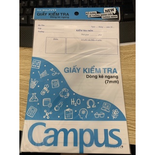 Giấy kiểm tra campus cao cấp các loại