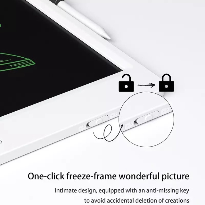 Bảng vẽ điện tử WIWU LCD Writing Drawing Tablet tặng kèm bút dành cho trẻ em học tập,  tập vẽ.  Hàng nhập khẩu