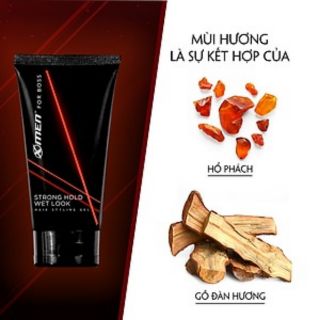 GEL VUỐT TÓC X MEN FOR BOSS INTENSE150g