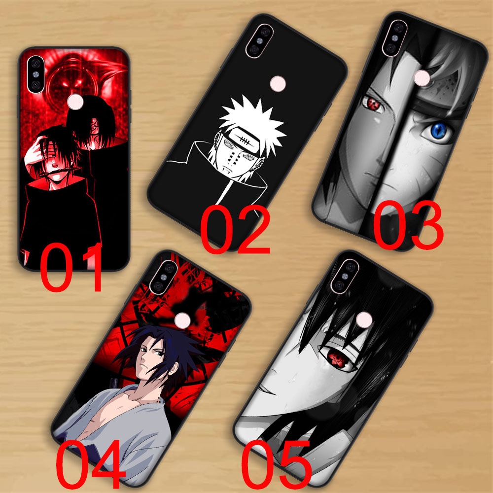 Ốp Điện Thoại Mềm Viền Đen Hình Anime Naruto Cho Xiaomi Redmi Note 5a 5 Pro 5 Plus 5a Prime