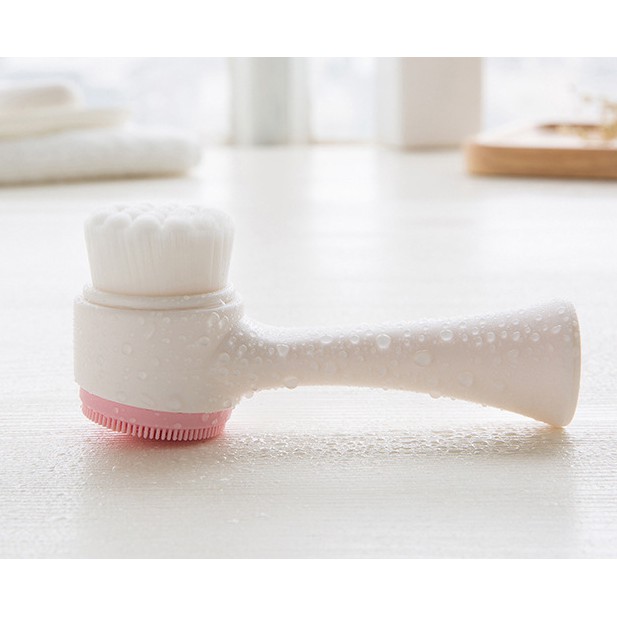 Cọ rửa mặt massage 2 đầu sạch sâu đa năng tiện dụng SX 192 | BigBuy360 - bigbuy360.vn