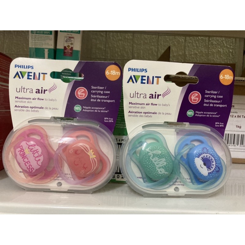 Ty giả thông khí Avent Ultra Air 6-18m