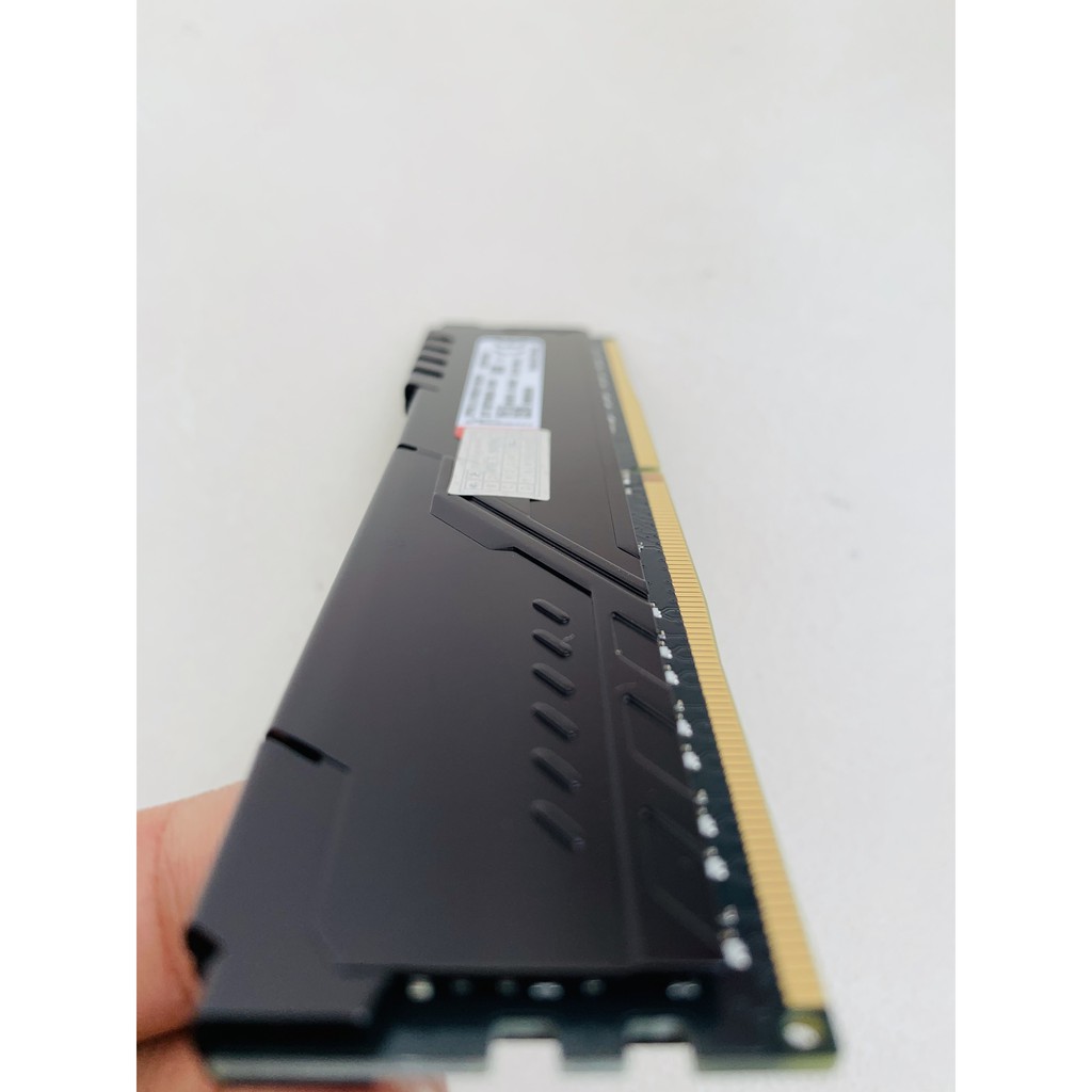 [Mã 252ELSALE hoàn 7% đơn 300K] Ram 8GB Kingston Hyper Fury DDR4 2666MHZ Tản Đen Viết Sơn Phân phối