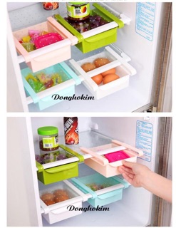 Khay kéo để tủ lạnh đựng đồ thông minh